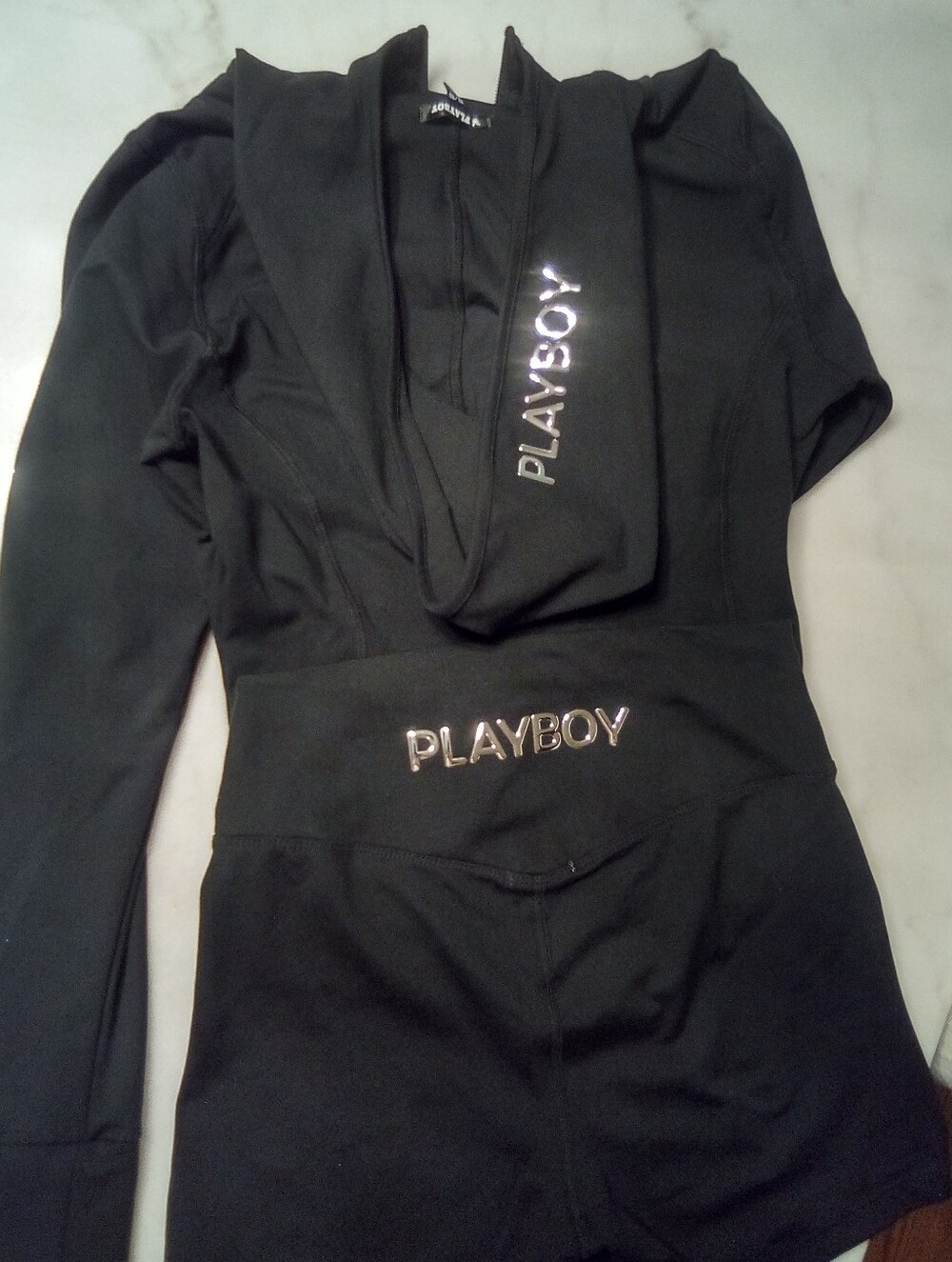 Playboy Zippered Hoodie. NEW